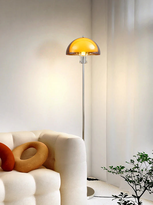 Morden Vintage Bauhaus Living Room Sofa Side Floor Lamp Study Bedroom Decorative Atmosphere Standing Light Bedside LED Lighting