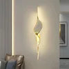 Led Wall Lamp Modern Minimalist Nordic Aluminum Wall Lamp for Bedroom Living Room Luxury Wall Art Indoor Wall Lamp
