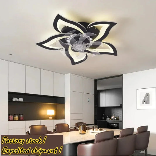 Ceiling Fans With Lights Smart Switch Modern Led Ceiling Fan Lamp Minimalist For Living Room Bedroom Home Decor Fan Lamp