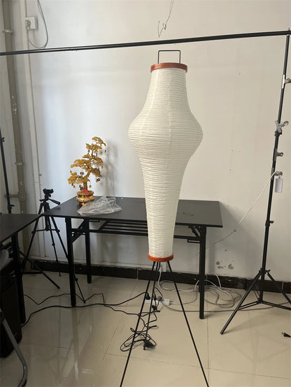 Noguchi Akari Rice Paper Floor Light Japanese Table Desk Lamp with E27 Bulb