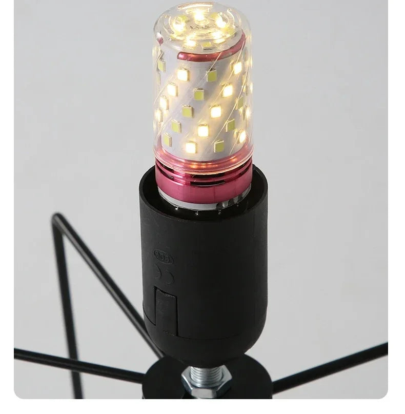 Noguchi Akari Rice Paper Floor Light Japanese Table Desk Lamp with E27 Bulb