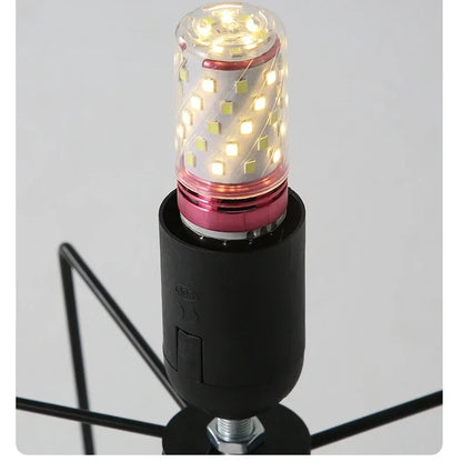 Noguchi Akari Rice Paper Floor Light Japanese Table Desk Lamp with E27 Bulb