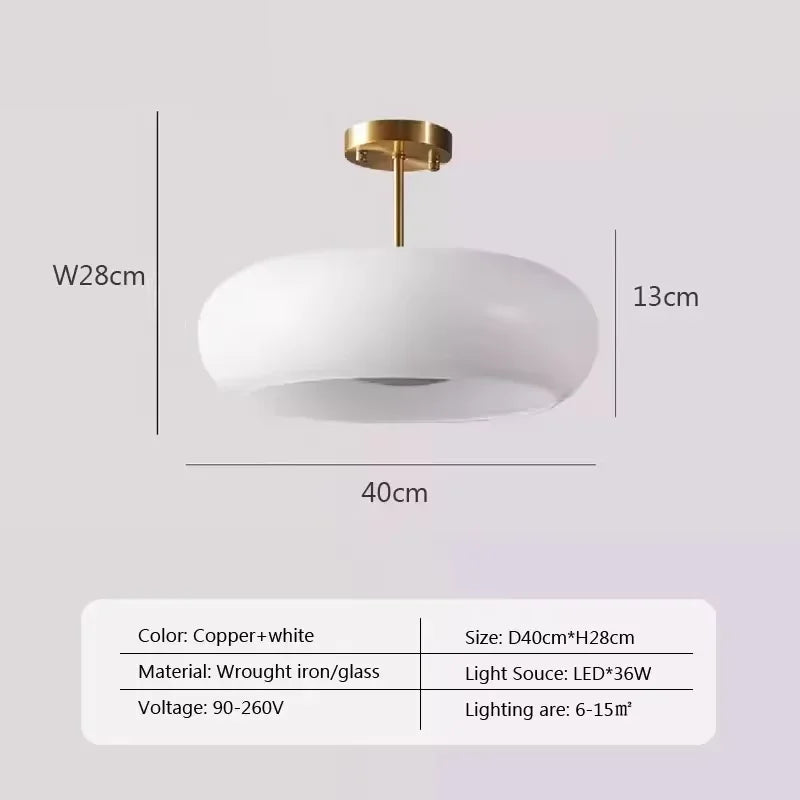 Orange Glass Ceiling Chandelier Vintage Living Room Bauhaus Chandelier For Bedroom Restaurant Decor French Dining Hanging Lamp