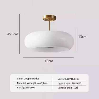 Orange Glass Ceiling Chandelier Vintage Living Room Bauhaus Chandelier For Bedroom Restaurant Decor French Dining Hanging Lamp