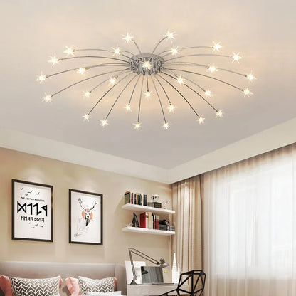 Modern Chandeliers For Living Room Led Lamp Nordic Design Ceiling Light Bedroom Kitchen Foyer Decor Home Lighting Lustre Fixture