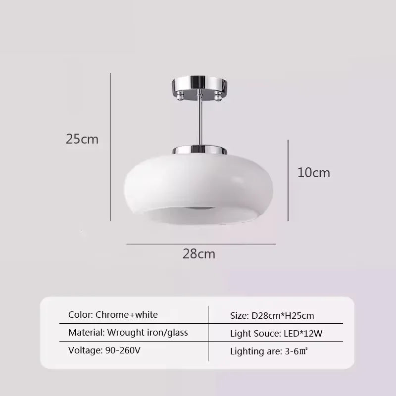 Orange Glass Ceiling Chandelier Vintage Living Room Bauhaus Chandelier For Bedroom Restaurant Decor French Dining Hanging Lamp