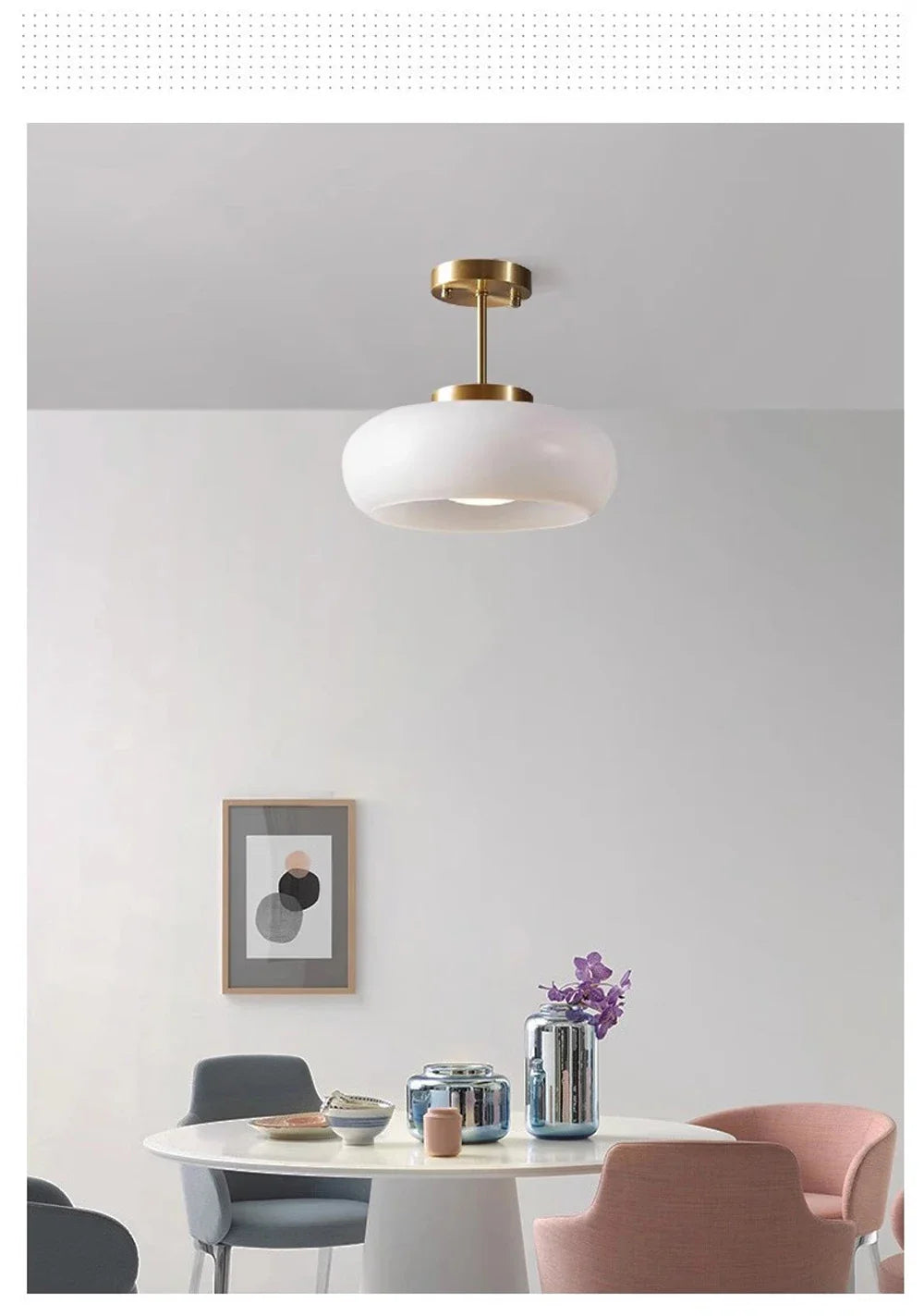 Orange Glass Ceiling Chandelier Vintage Living Room Bauhaus Chandelier For Bedroom Restaurant Decor French Dining Hanging Lamp