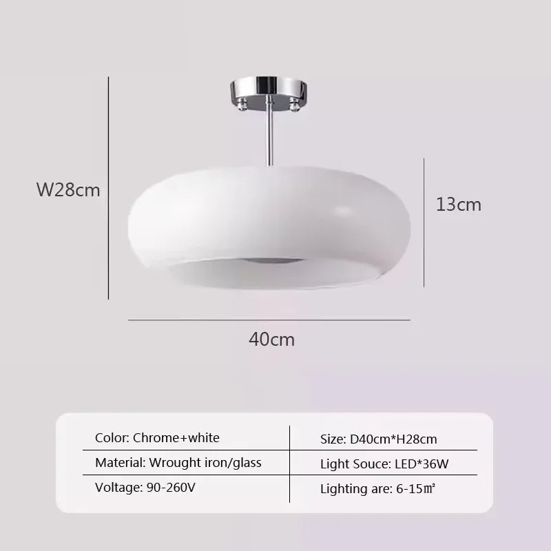 Orange Glass Ceiling Chandelier Vintage Living Room Bauhaus Chandelier For Bedroom Restaurant Decor French Dining Hanging Lamp