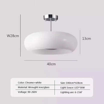 Orange Glass Ceiling Chandelier Vintage Living Room Bauhaus Chandelier For Bedroom Restaurant Decor French Dining Hanging Lamp