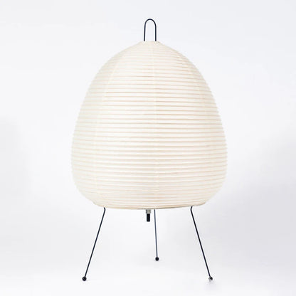Japanese Design Paper Table Lamp Tripod Rice Paper Table Lamp Japanese Style Lantern Lamp Led Desk Lamp for Bedroom