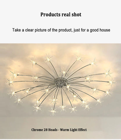 Modern Chandeliers For Living Room Led Lamp Nordic Design Ceiling Light Bedroom Kitchen Foyer Decor Home Lighting Lustre Fixture