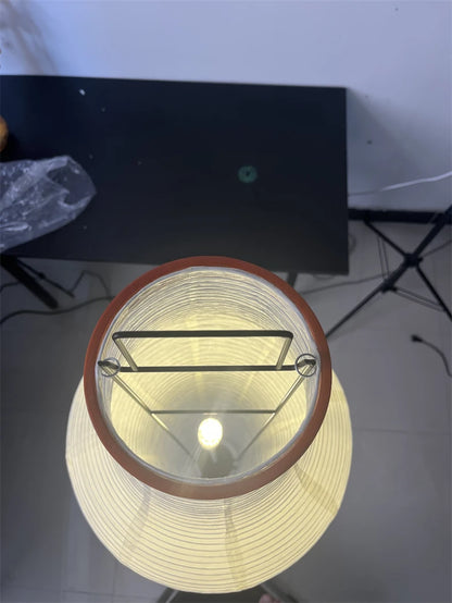Noguchi Akari Rice Paper Floor Light Japanese Table Desk Lamp with E27 Bulb