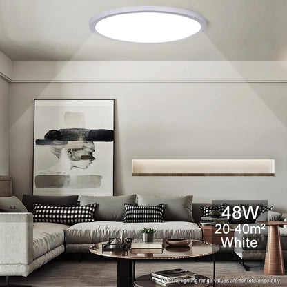 MARPOU 2cm Ultra-thin LED ceiling light 24W 28W 38W 48W warm white cold white neutral white indoor modern lighting Decoration
