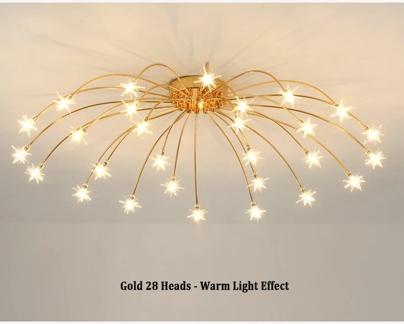 Modern Chandeliers For Living Room Led Lamp Nordic Design Ceiling Light Bedroom Kitchen Foyer Decor Home Lighting Lustre Fixture